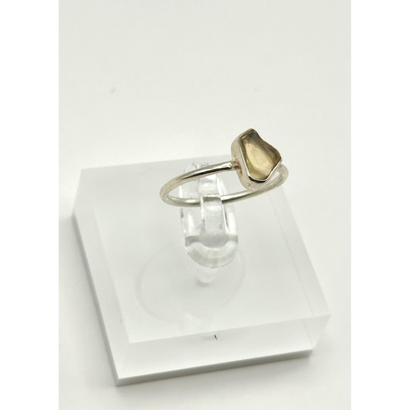 Ethiopian Opal Sterling Silver Ring Size‎ 8.25 - Picture 3 of 6